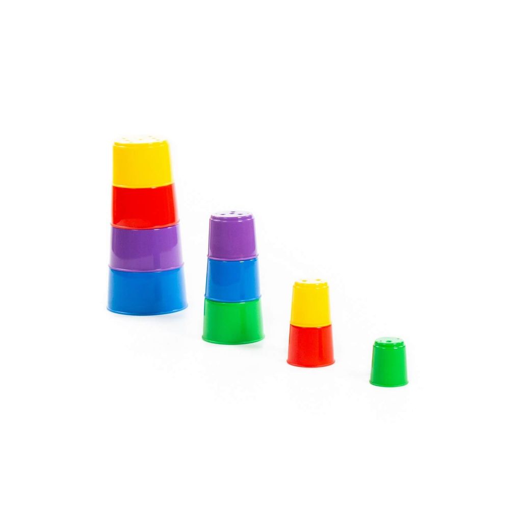 Занимательная пирамидка №2 (10 элементов) (в пакете) - Полесье фото 18