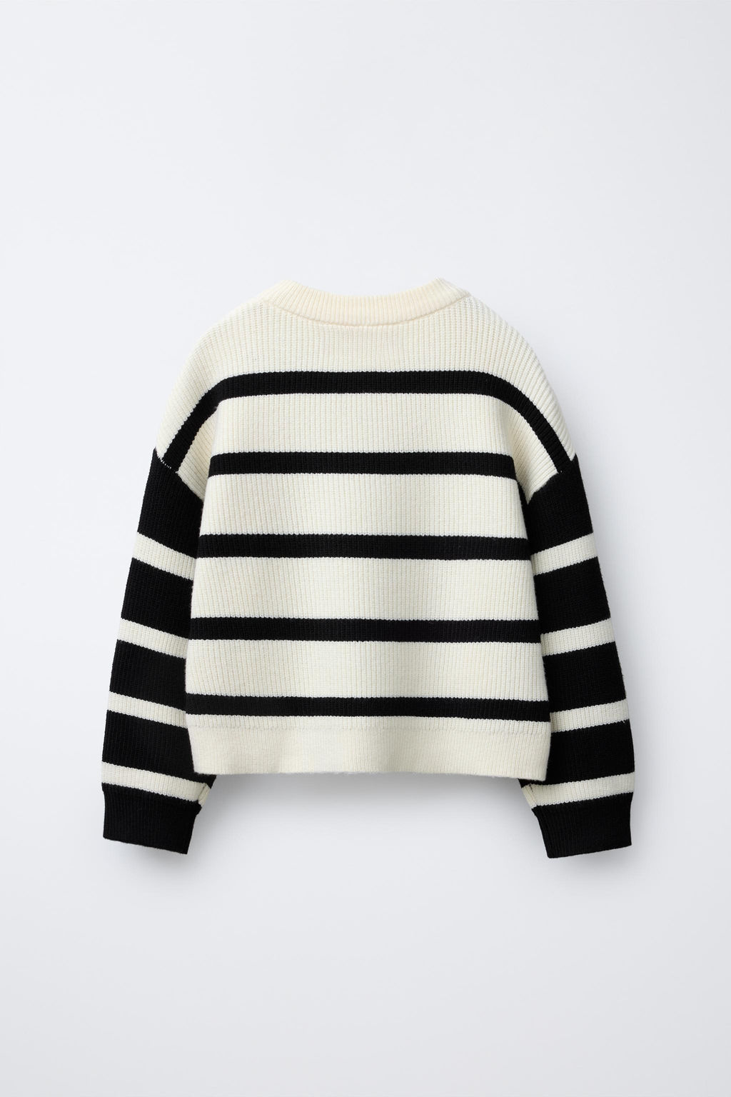 STRIPED KNIT SWEATER - Zara фото 2