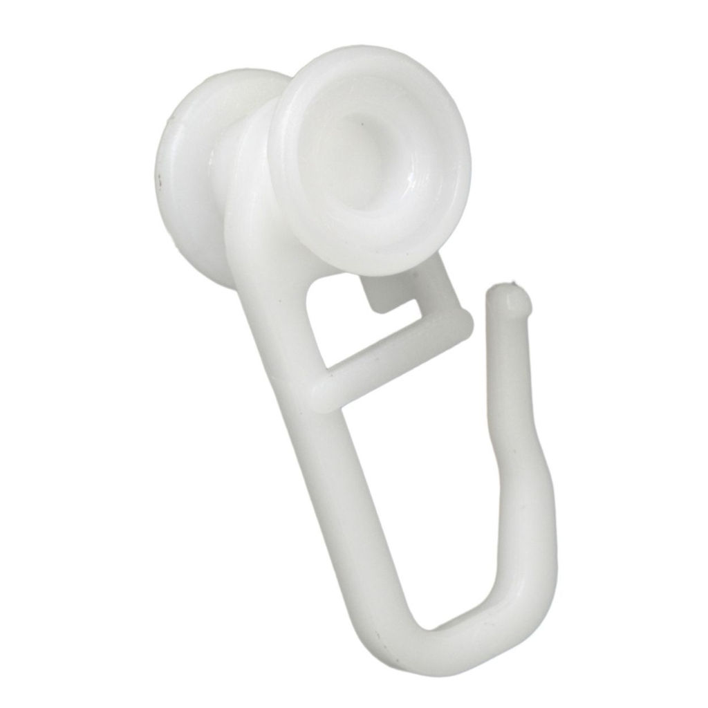 Цена за 2 шт. Крючок для штор с роликом 100шт RE-430-1 (ID5374)