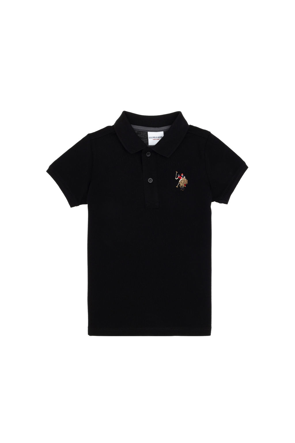 Erkek Гocuk Siyah Basic Polo Yaka TiЕГrt - U.s. polo assn фото 4