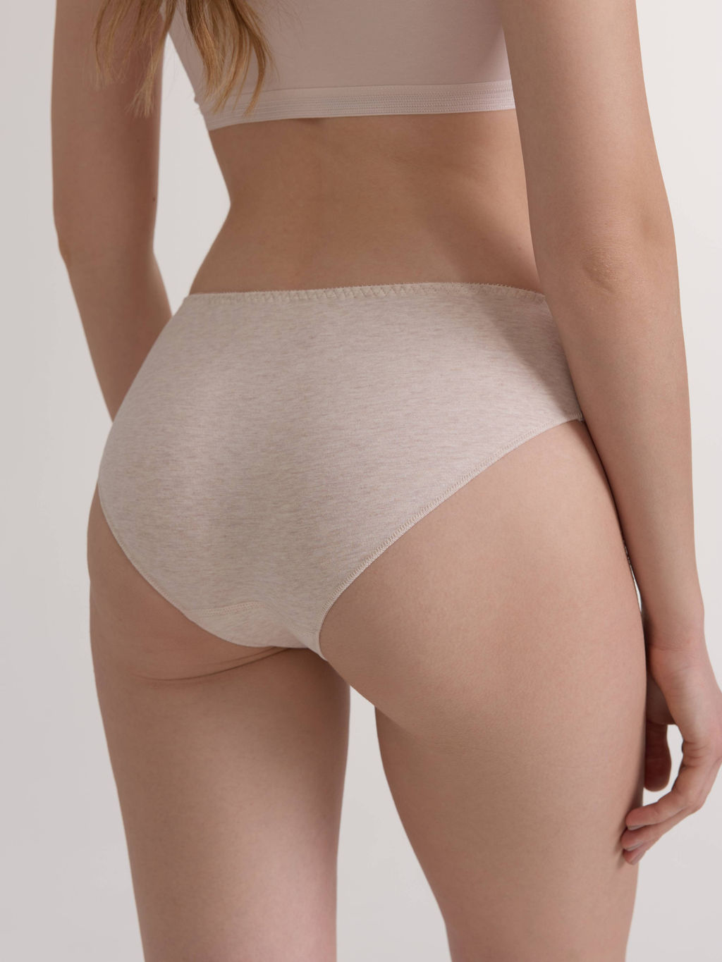 CONTE BASIC COLLECTION LB 2014.2 Трусы женские (в пакете) dark grey melange