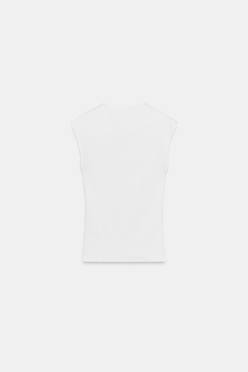 STRETCH RIB T-SHIRT - Zara фото 27
