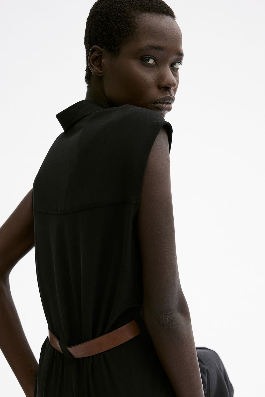 Vestido cargo con cinturon - H&m фото 3