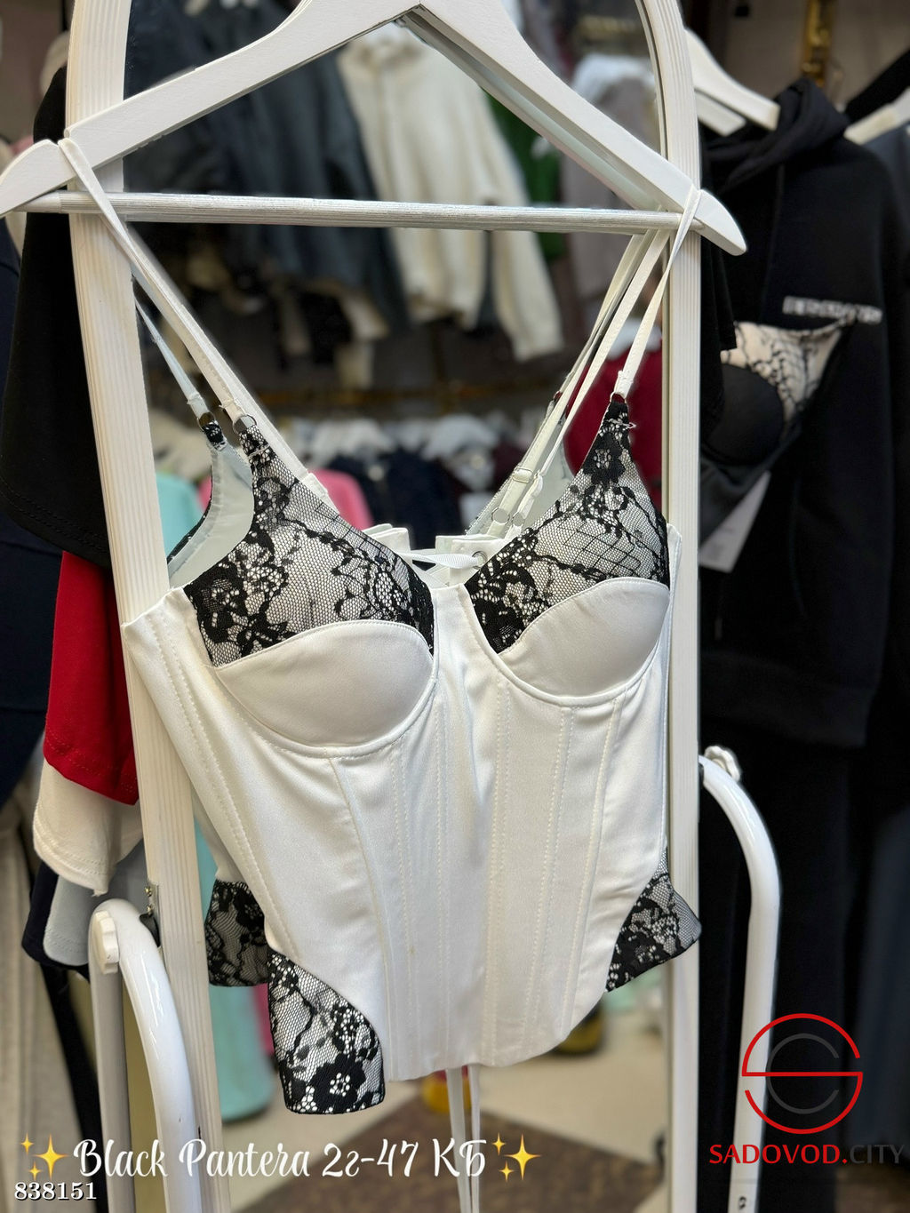 Корсет женский с гипюром - Bruno фото 2