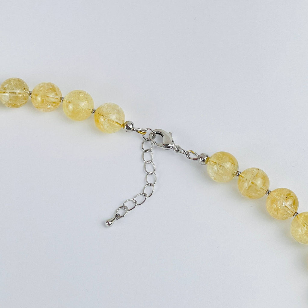 Колье из Цитрина на увеличение - Радуга самоцветов фото 3