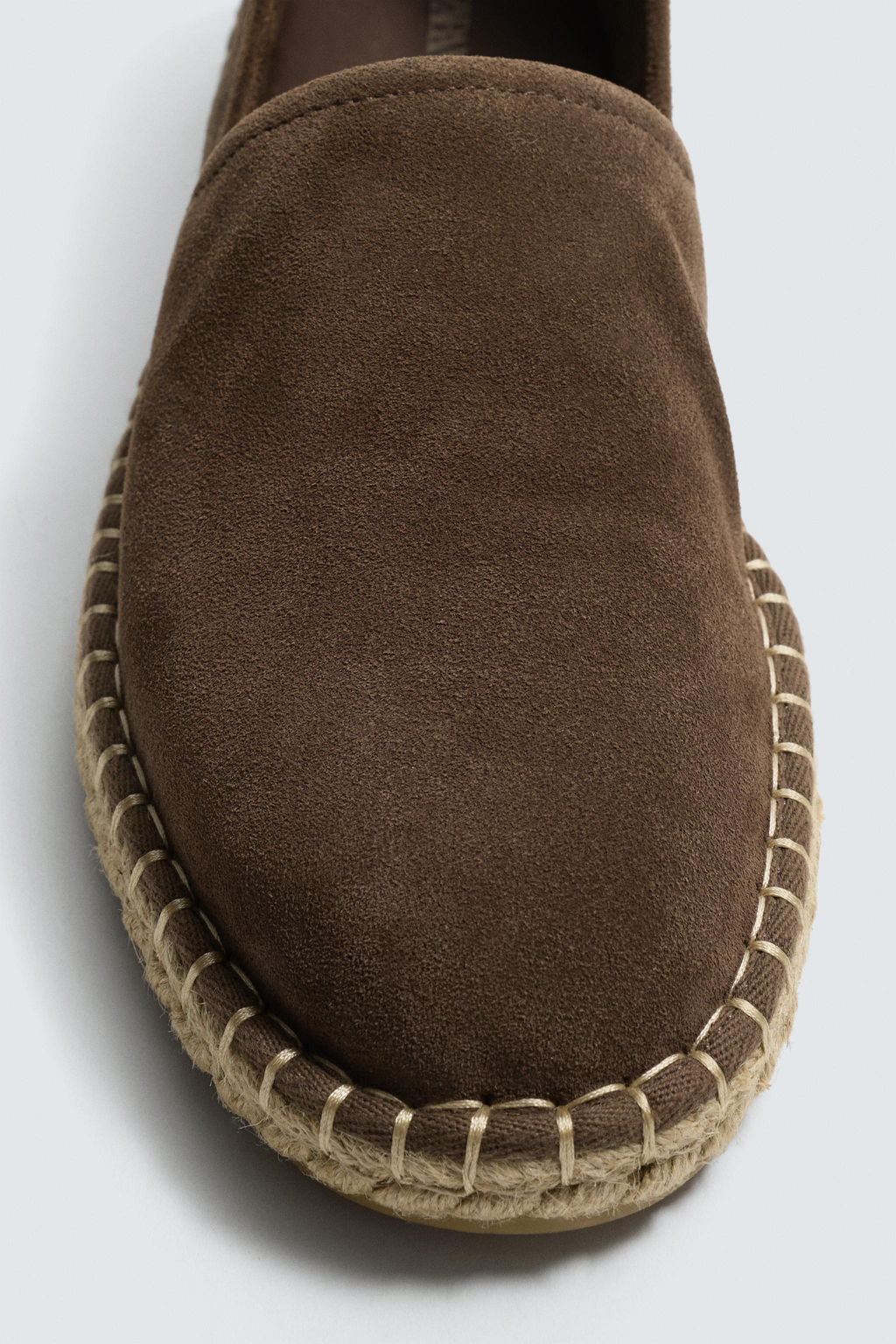 ALPARGATA COMBINADA PIEL / Chocolate - Zara фото 6