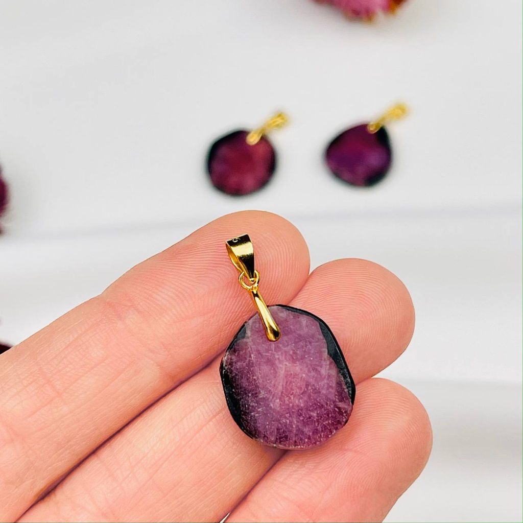 Кулон из Рубина Корунд - Радуга самоцветов фото 2