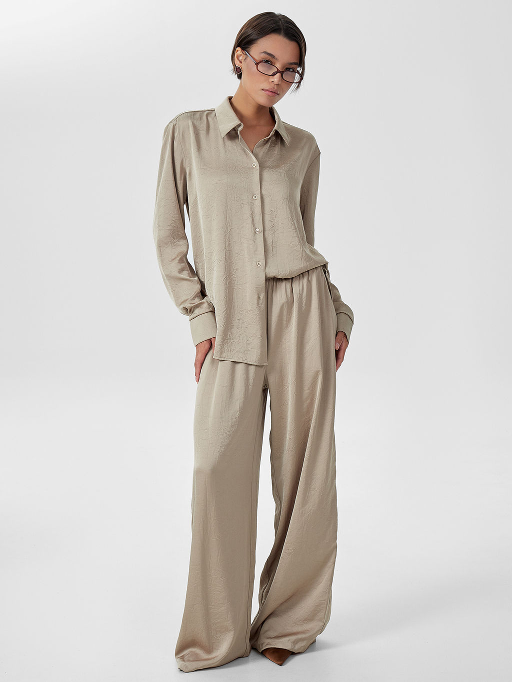 Блузка женская бежевая - Mark formelle фото 6