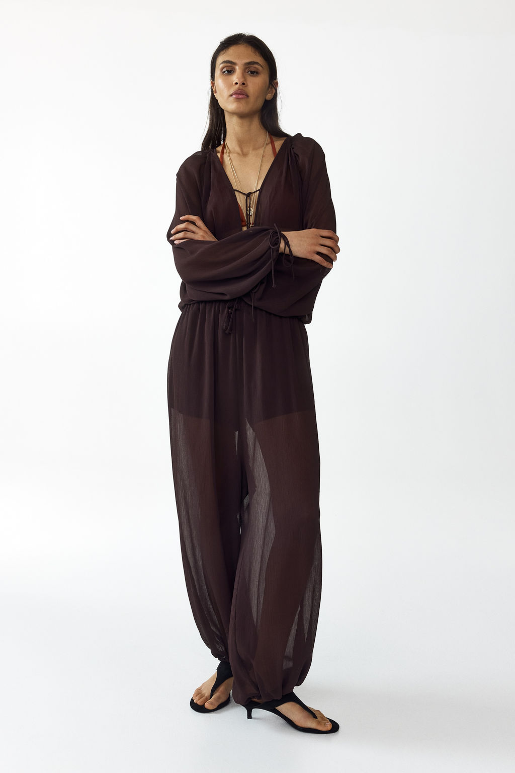 Mono oversize con perneras globo - H&m фото 3