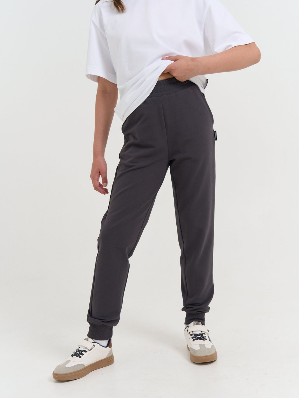 Костюм спортивный Темно-серый 7+ - Bungly фото 19