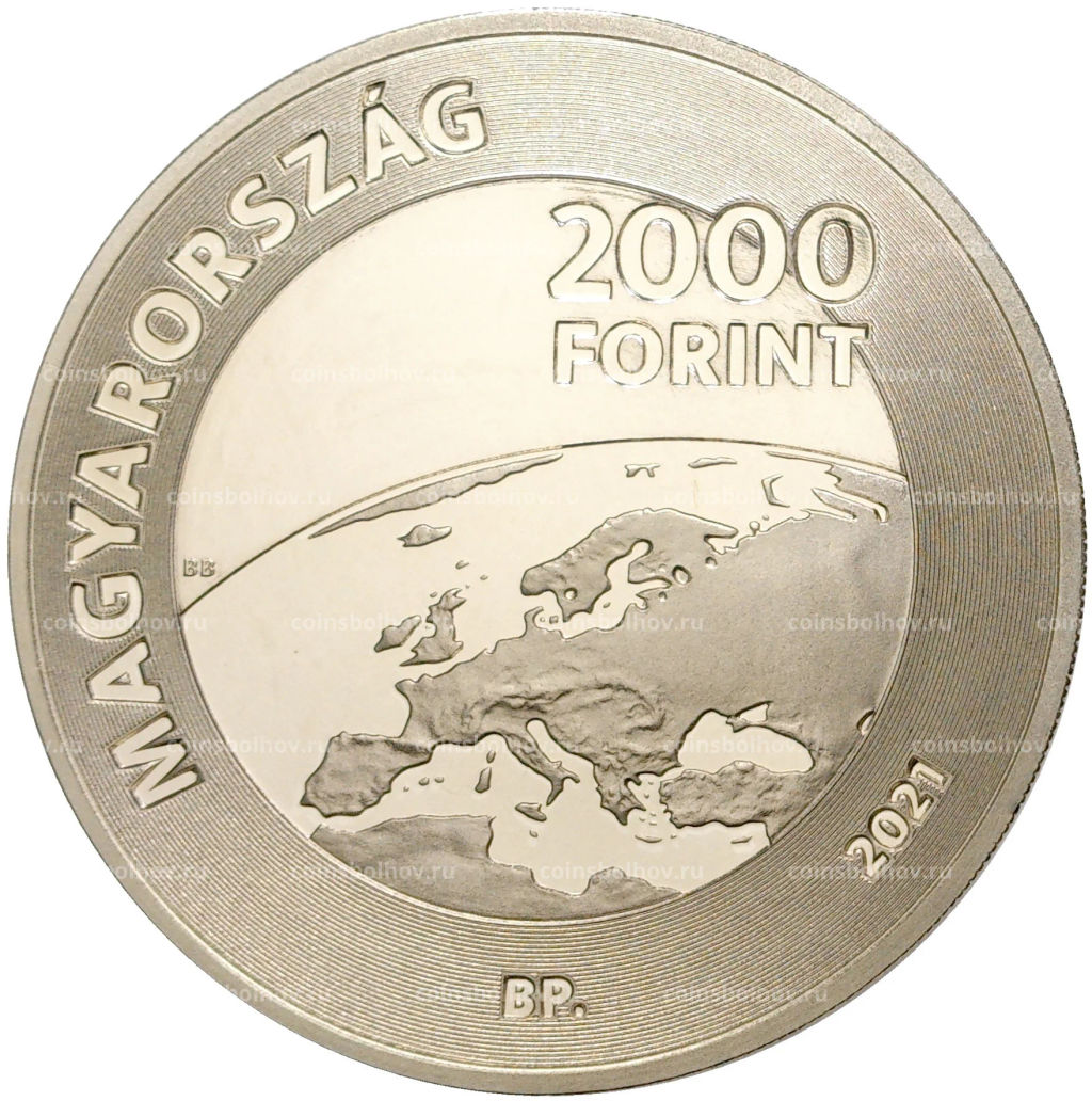 2000 форинтов 2021 года Венгрия  Представительство Венгрии в Совете Европы