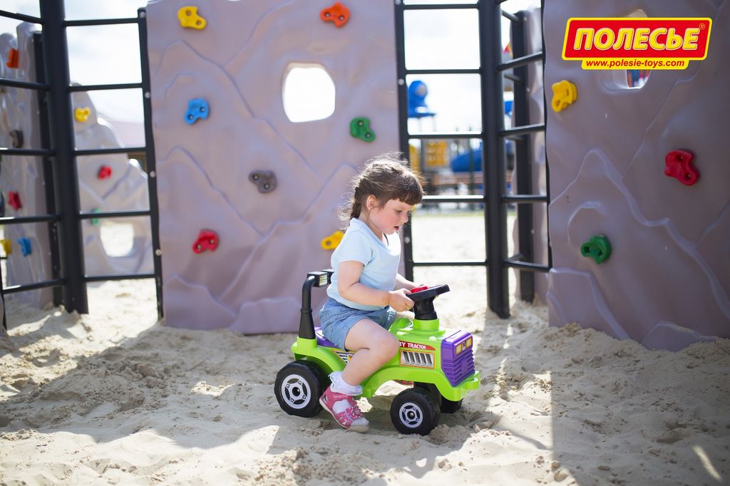 Каталка-трактор Митя (со звуковым сигналом) - Полесье фото 8