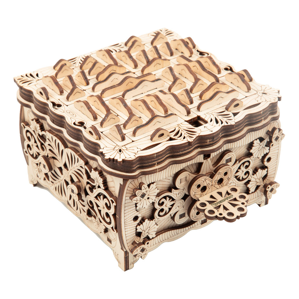 REZARK MGR-11 Серия Механика Пазл 3D 226 элемент. Шкатулка с секретом