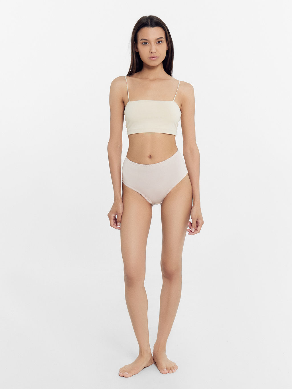 Трусы женские макси мультипак (3 шт.) в бежевом цвете экрю3 412075-3 - Mark formelle фото 3