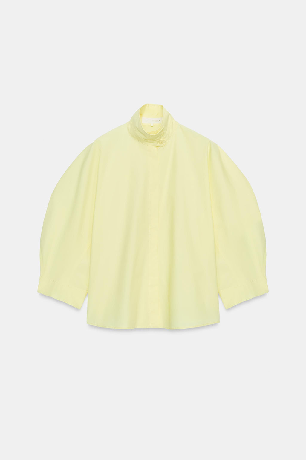 CAMISA MANGA ABULLONADA ZW COLLECTION / Amarillo - Zara фото 8