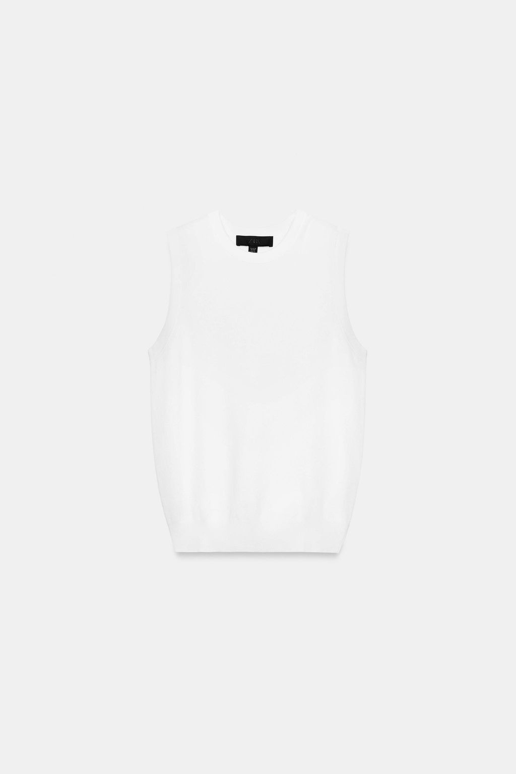 SLEEVELESS KNIT TOP - Zara фото 25