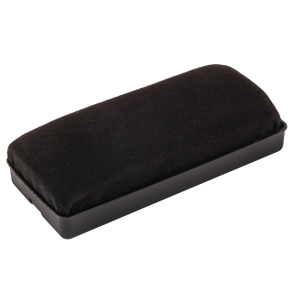 Губка-стиратель магнитная для маркерных досок 15х6,5х3,7см, пластик/фетр/магнит, цвета в ассортименте: черный; красный; зеленый, в п/эт пакете (Китай) - Домашняя Мода фото 2