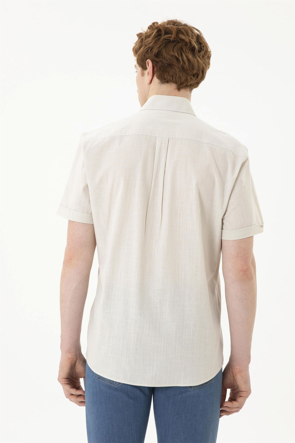 Мужская рубашка с коротким рукавом Stone Неожиданная скидка в корзине - U.s. polo assn фото 5