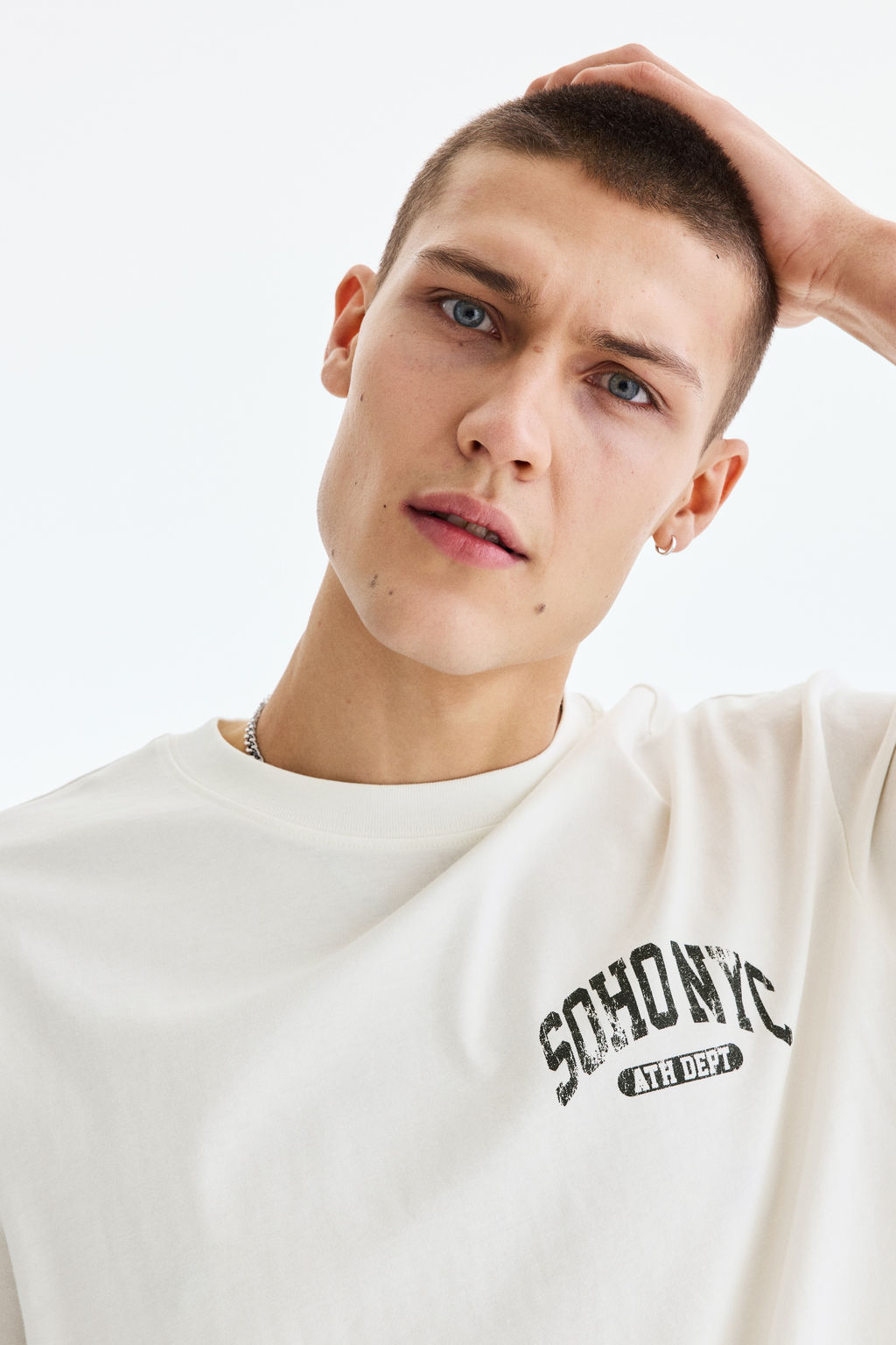 Camiseta con estampado Loose Fit - H&m фото 14