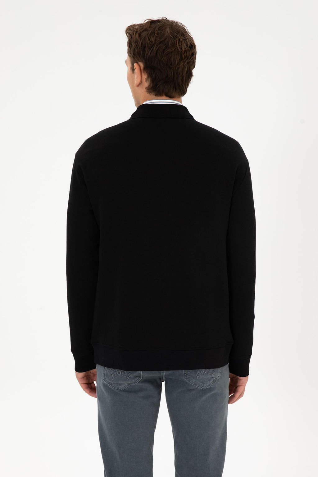 Erkek Siyah Sweatshirt - U.s. polo assn фото 5