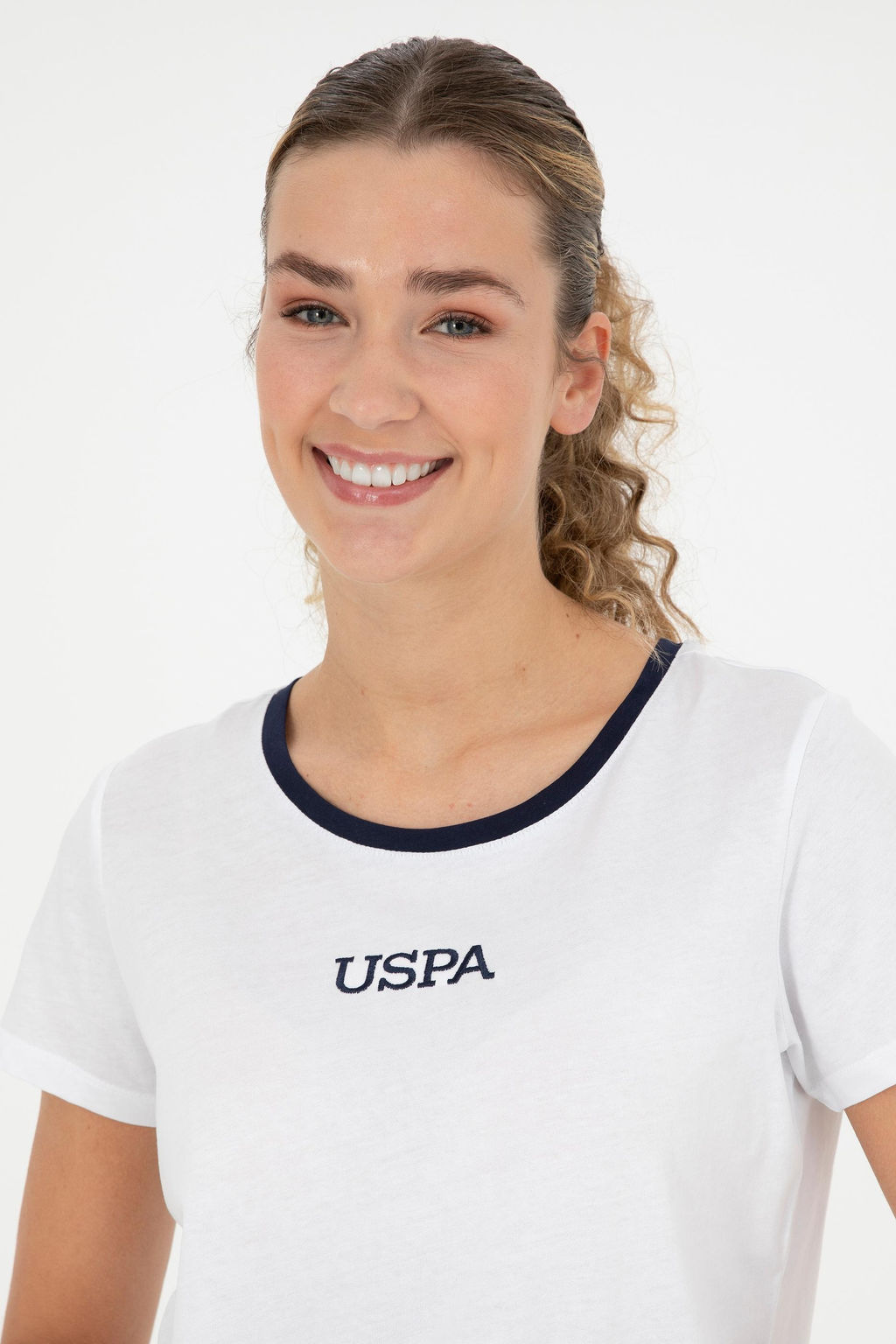 Женская белая футболка - U.s. polo assn фото 9