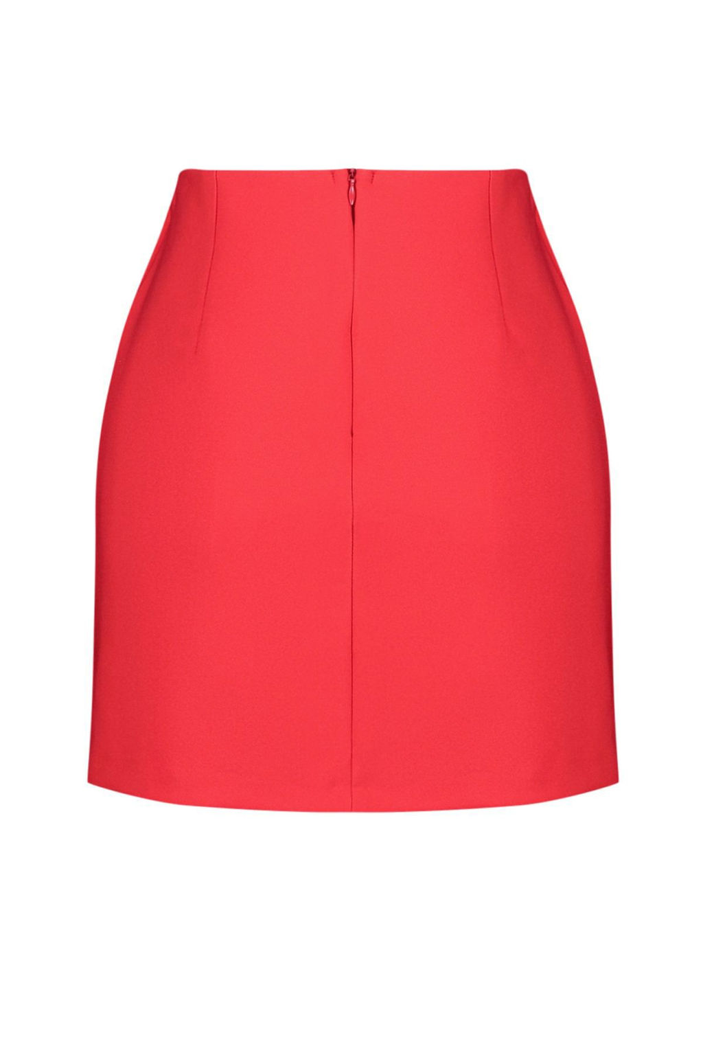 TRENDYOLMILLA K?rm?z? Y?rtmac Detayl? Dokuma Etek TPRAW23ET00014  фото 7