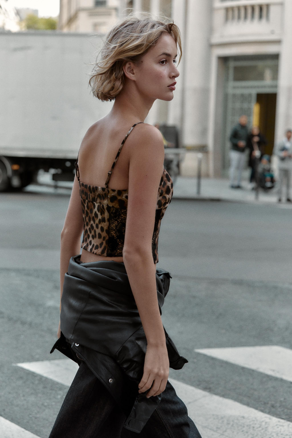 ANIMAL PRINT LACE TOP - Zara фото 3