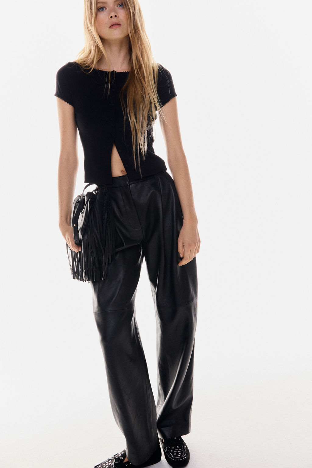 Top de canal? con botones - H&m фото 3