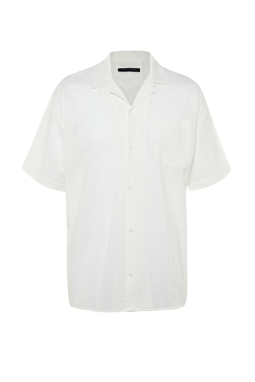 TRENDYOL MAN Yesil Oversize Fit Yazl?k Pamuklu Gomlek TMNSS23GO00080 - Trendyolmilla фото 6