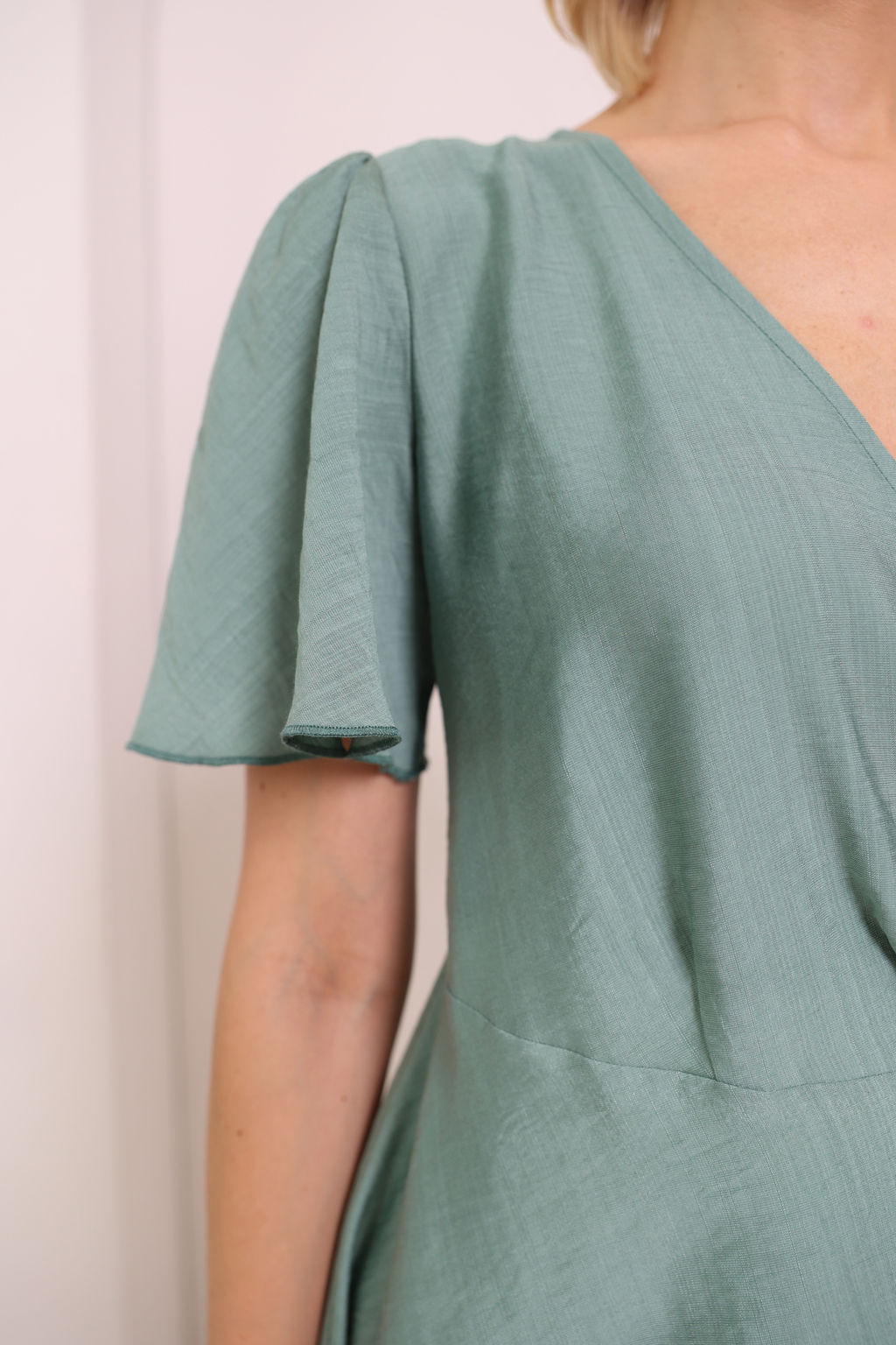 Платье на запах с юбкой-солнце - Looklikecat фото 6