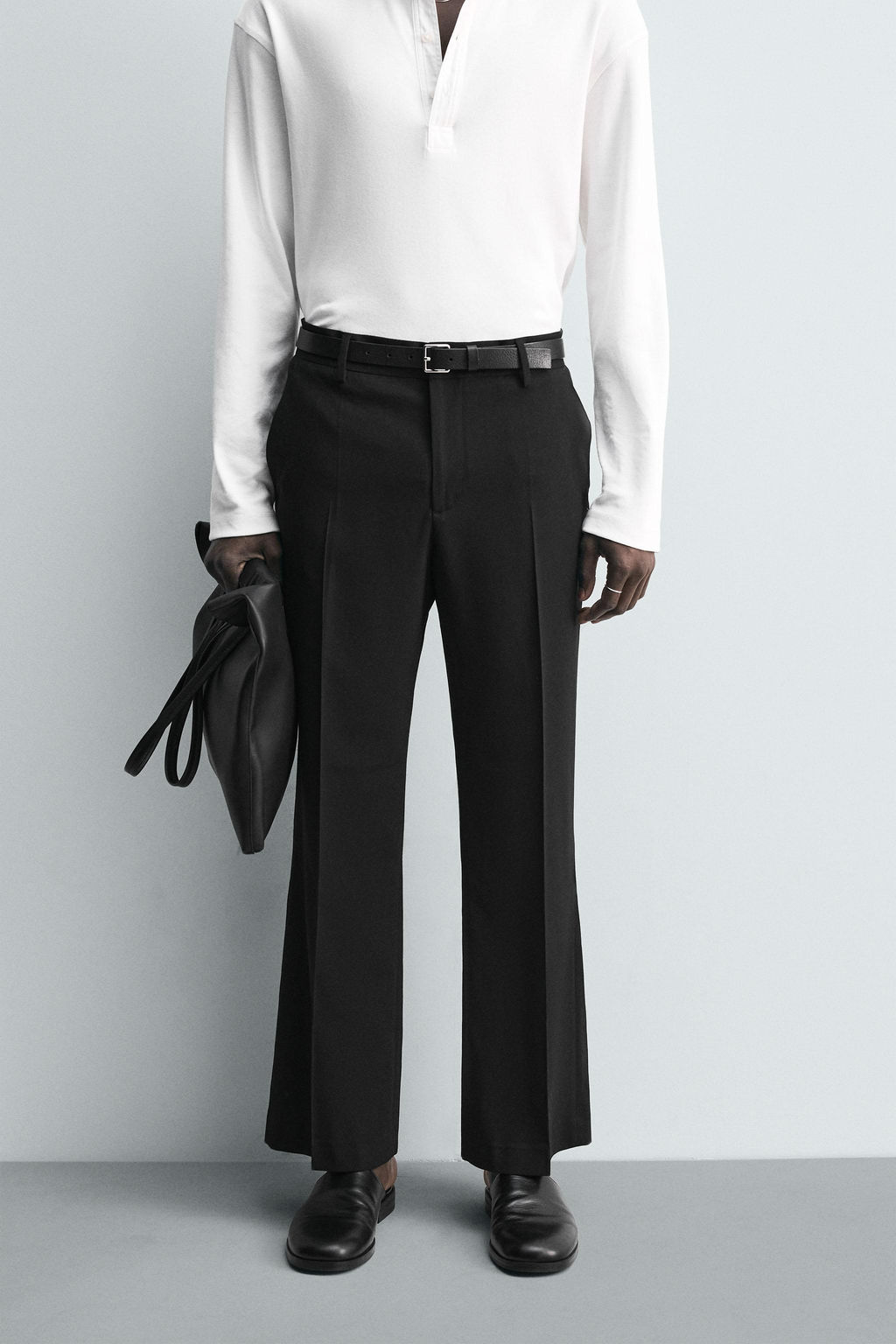 LOOSE-FITTING FLARED TROUSERS - Zara фото 2