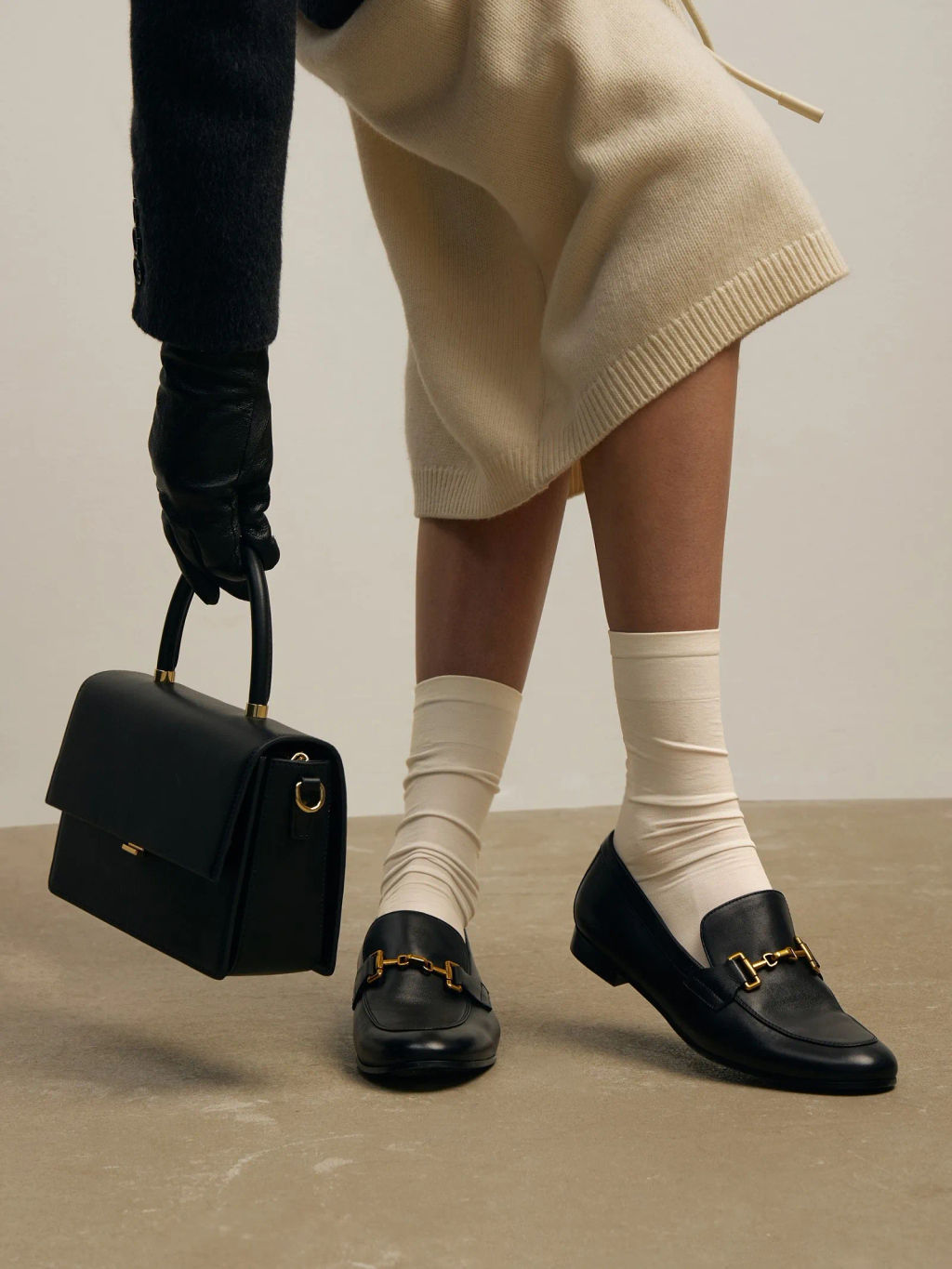 Лоферы из натуральной кожи