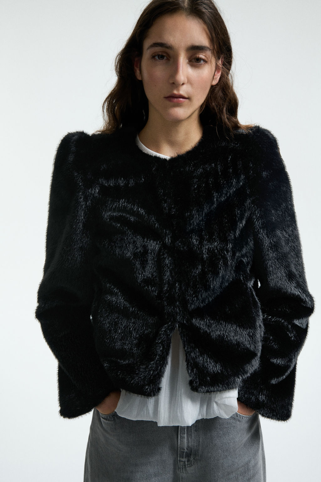 Chaqueta efecto pelo - H&m фото 3