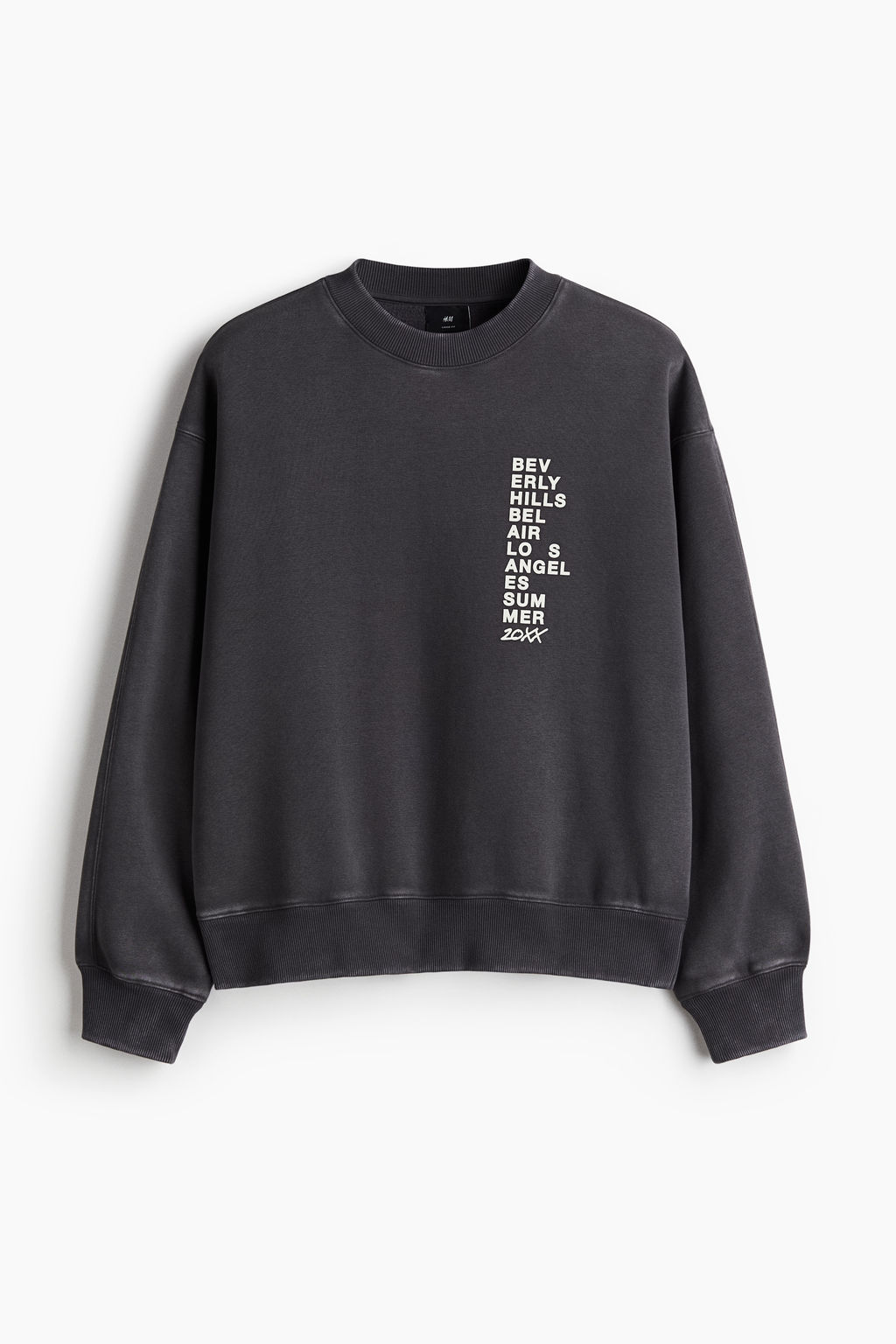 Sudadera con estampado Loose Fit - H&m фото 2