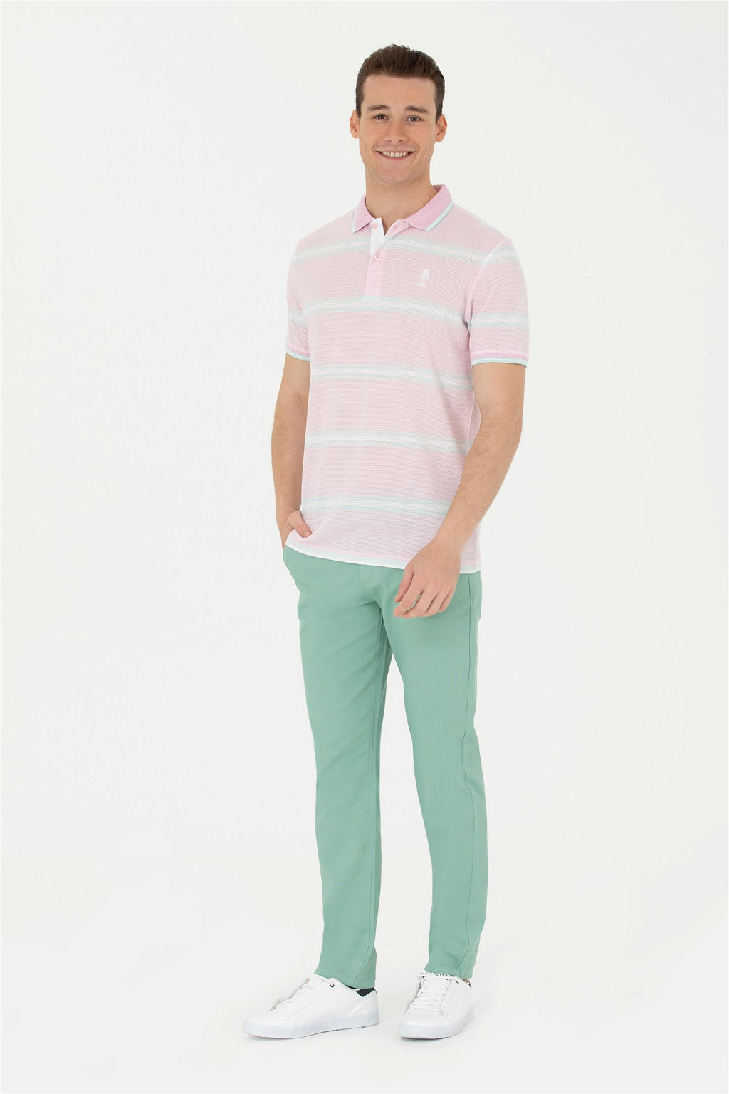 Мужская футболка-поло Magnolia - U.s. polo assn фото 4