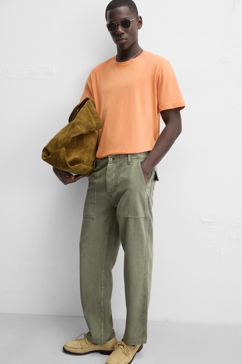 REGULAR FIT SOFT T-SHIRT - Zara фото 6