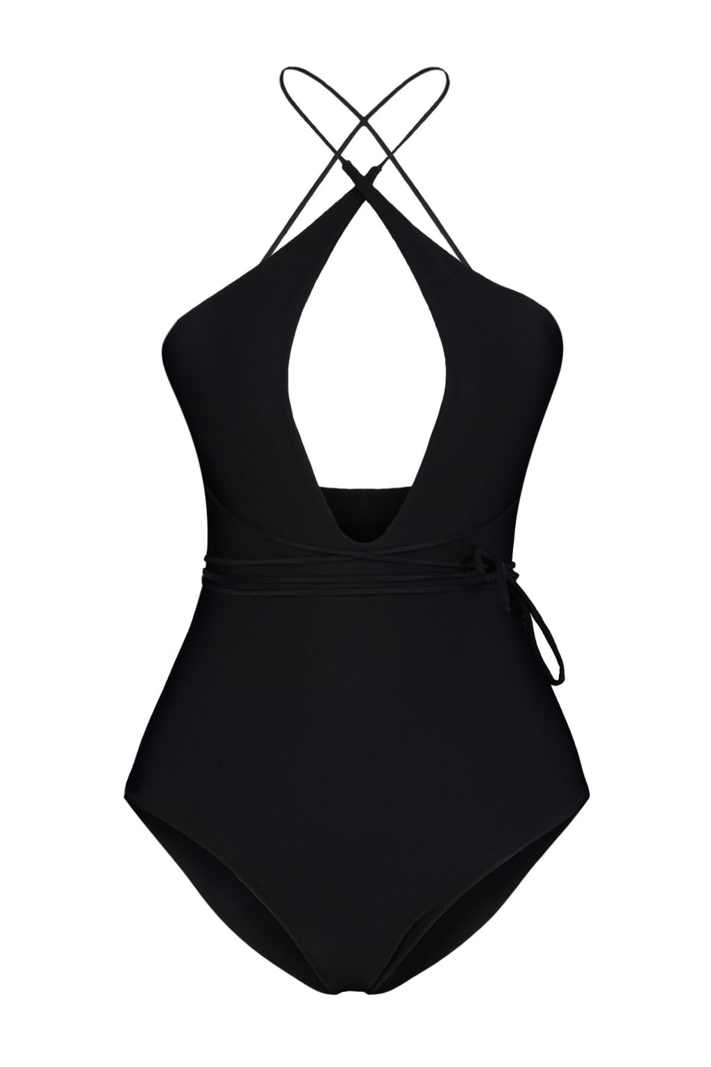 Siyah Halter Yaka Baglamal? Normal Paca Mayo TBESS23MA00187