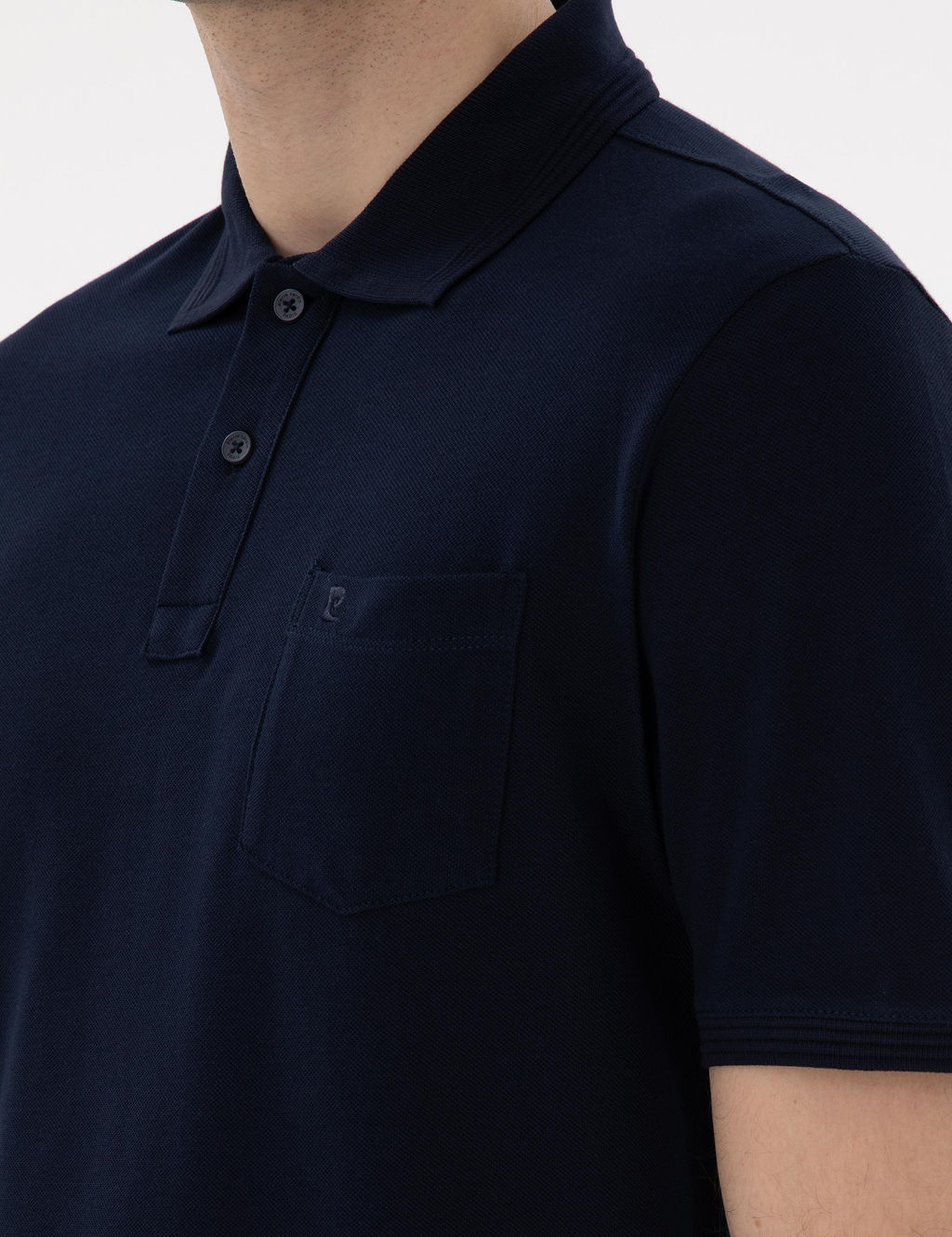 Lacivert Regular Fit K_vr_lmaz Polo Yaka Basic Ti__rt - Pierre cardin фото 14