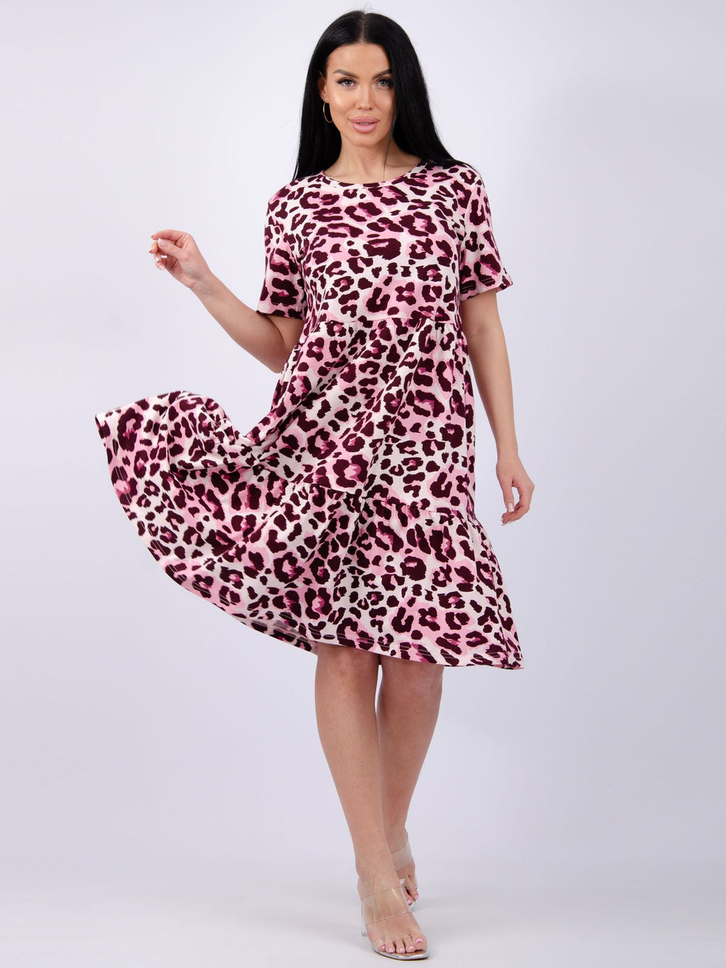 Туника "Касадея" розовый трикотаж (М)