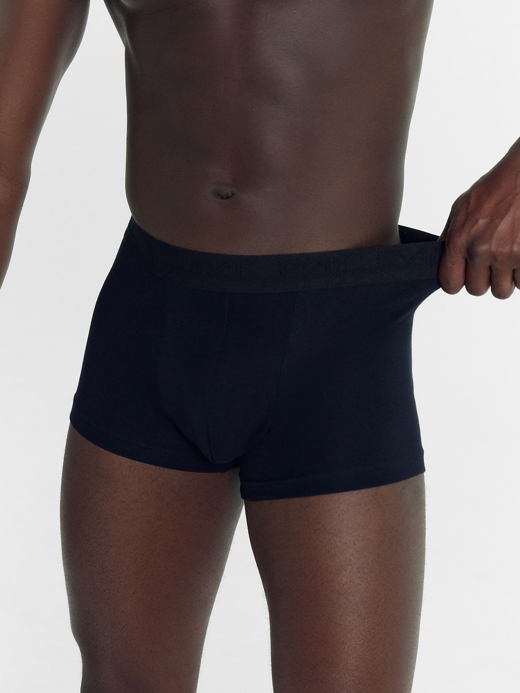 Трусы мужские боксеры мультипак (3 шт.) в черном цвете черный +черный +черный 411124-3 - Mark formelle фото 2