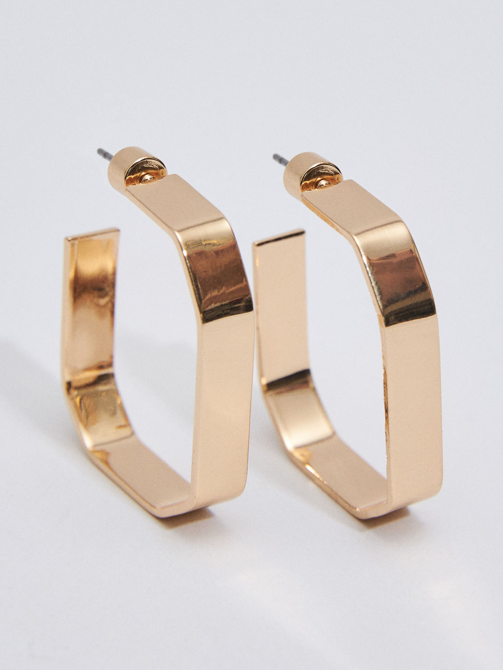 Геометричные серьги / Zarina  фото 3