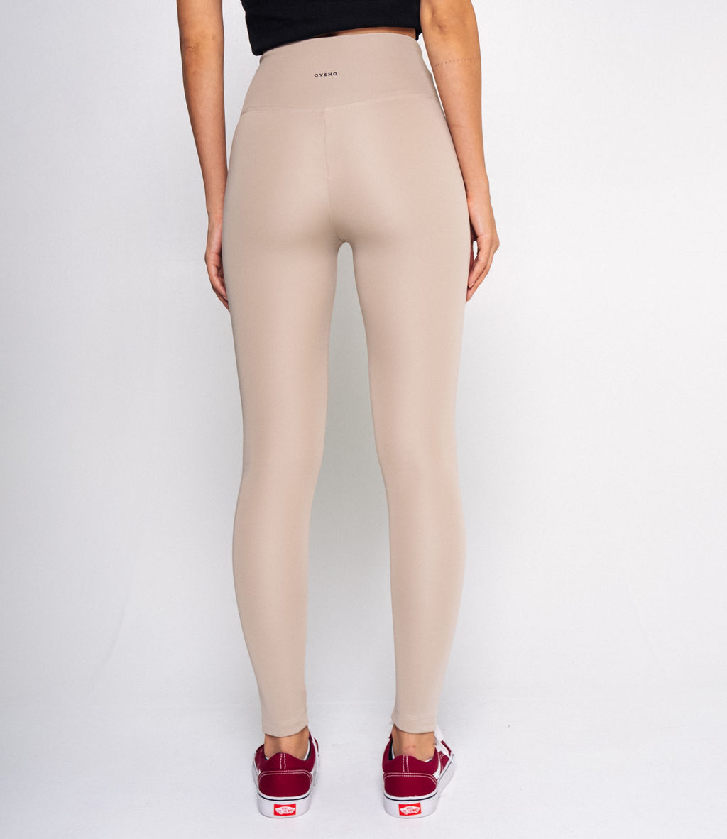 Леггинсы #БШ2807-1, светло-бежевый - Dommod фото 3