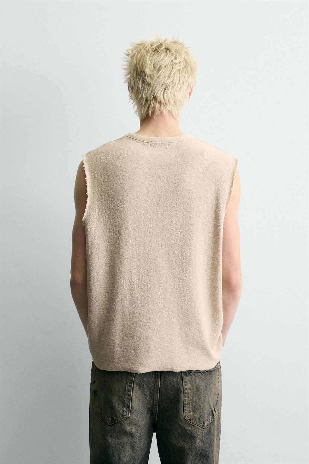 CONTRAST PRINT KNIT T-SHIRT - Zara фото 3