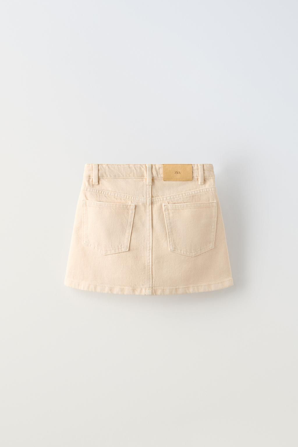 DENIM MINI SKIRT - Zara фото 3