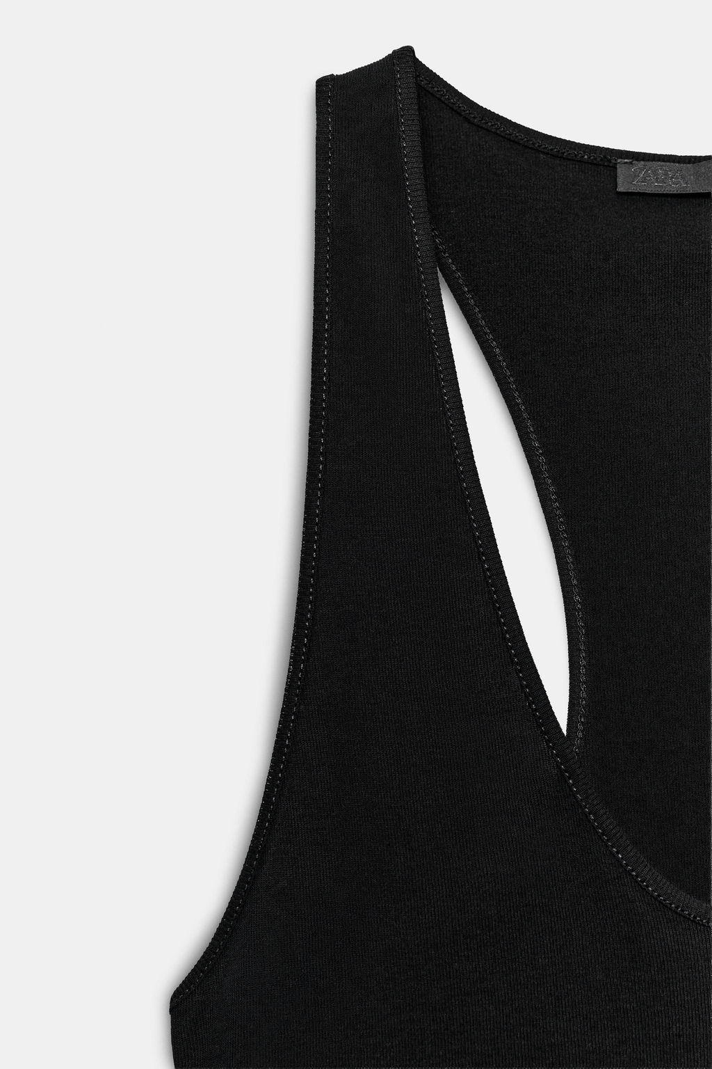 TOP ALGOD?N SUPIMA® / Negro - Zara фото 6