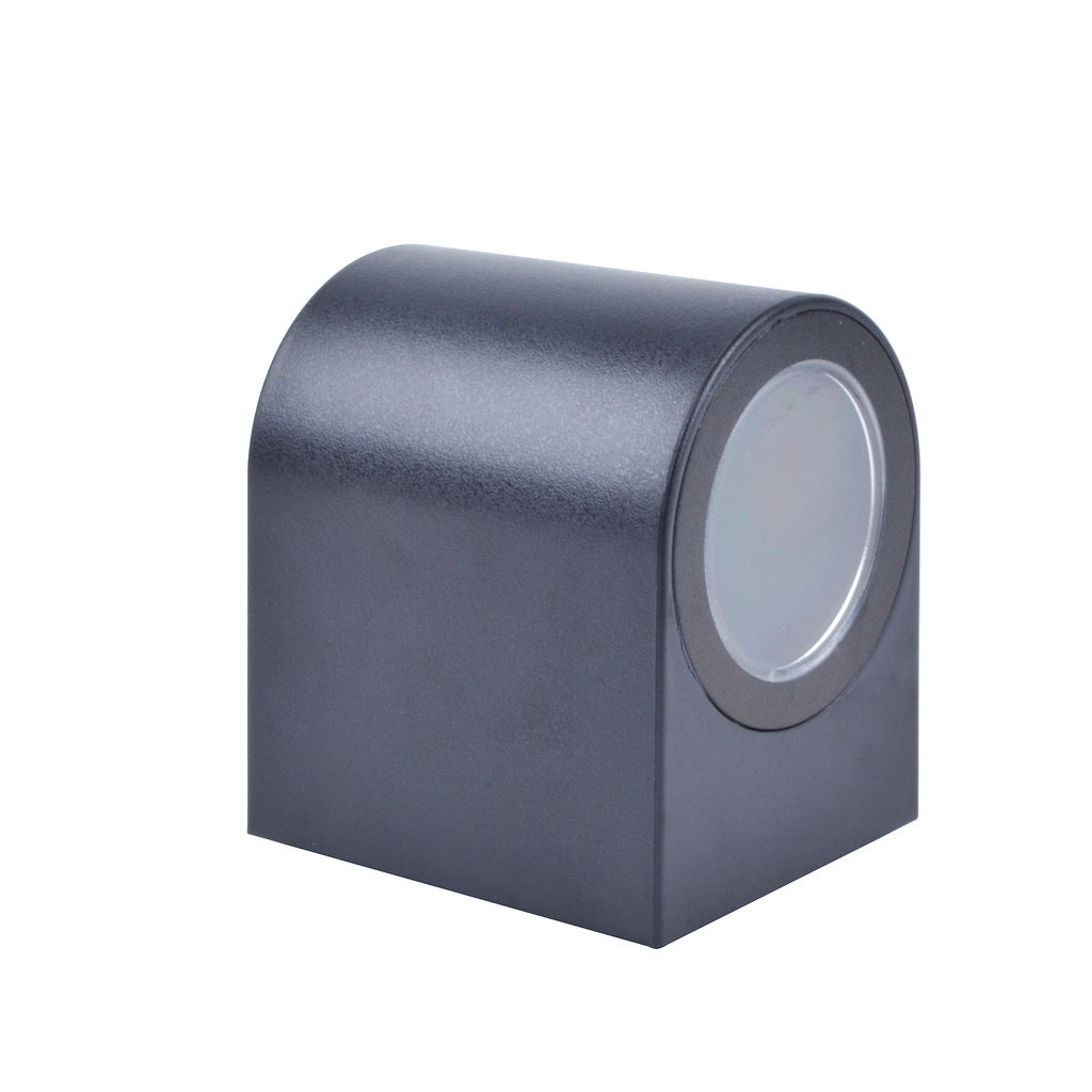 UUL-P51A 6W/GU10 IP65 BLACK Светильник уличный, под лампу GU10. Архитектурный накладной. Корпус черный. TM Uniel