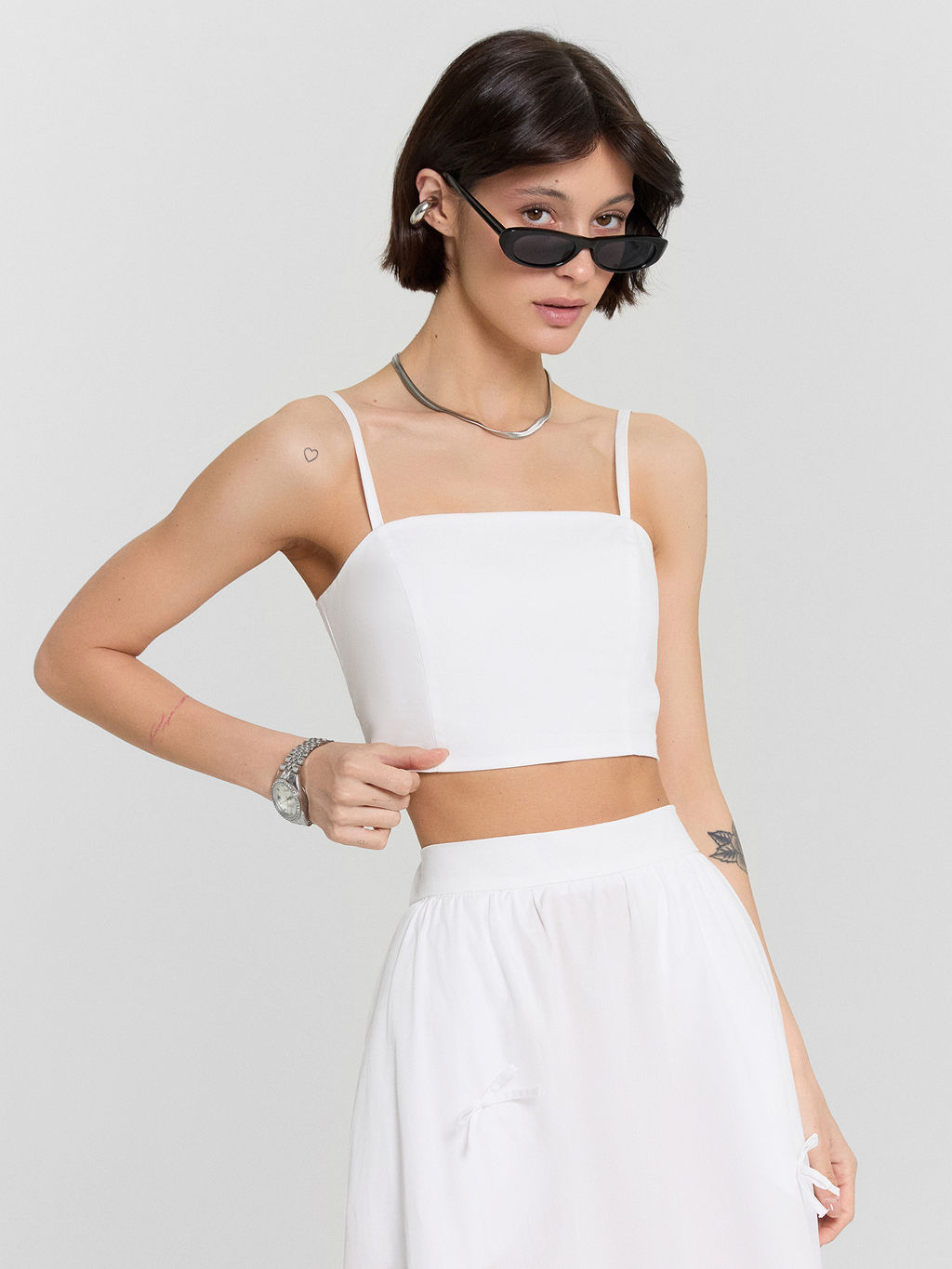 Топ женский белый - Mark formelle фото 7