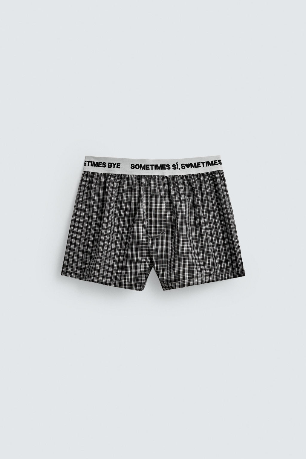 POPLIN JACQUARD WAIST BOXERS - Zara фото 6