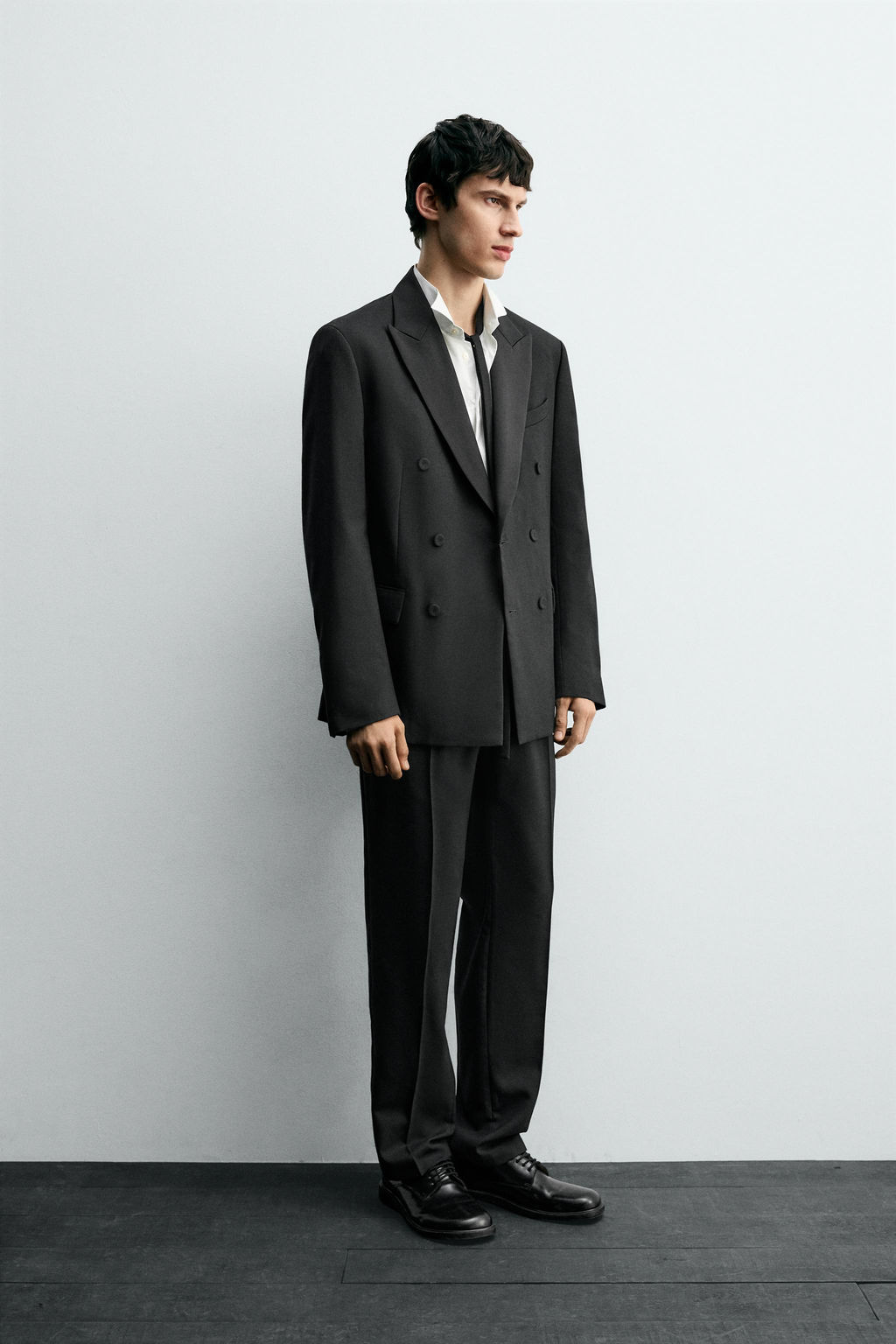 PLEATED SUIT TROUSERS - Zara фото 4