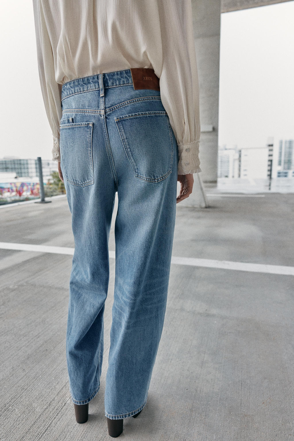 Z1975 LOOSE BAGGY JEANS - Zara фото 6